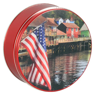 1S Variety Tin Chocolate Pecans/Praline Pecans