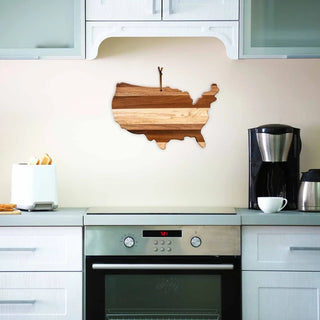 USA Shiplap Cutting Board - Totally Bamboo