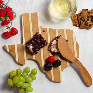 Texas Striped Board With Spreader - Totally Bamboo