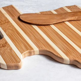 Texas Striped Board With Spreader - Totally Bamboo