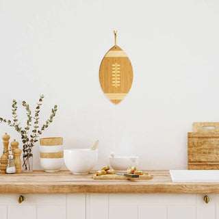 Totally Bamboo - Football Shaped Cutting Board: 15" x 8-1/2"