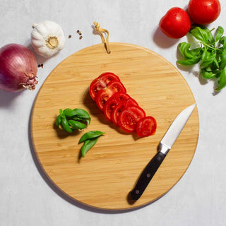 Basketball Shaped Cutting Board - Totally Bamboo