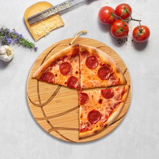 Basketball Shaped Cutting Board - Totally Bamboo