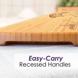 Texas Engraved XL Charcuterie Board - Totally Bamboo