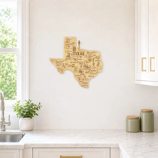 Destination Texas Cutting Board - Totally Bamboo