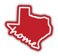 Stickers NW-Texas Home red