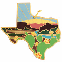 Texas Cutting Board Artwork by Summer Stokes