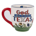 Mug Glory Haus Longhorn God Bless Texas