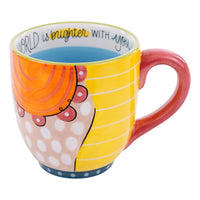 Mug Glory Haus World is brighter with You