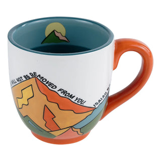 Mug "Though The Mountains Move" Isaiah 54:10 - Glory Haus