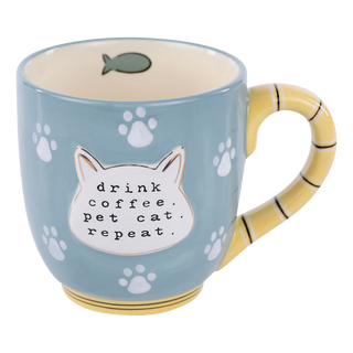 Mug Glory Haus Drink Coffee Pet Cat repeat
