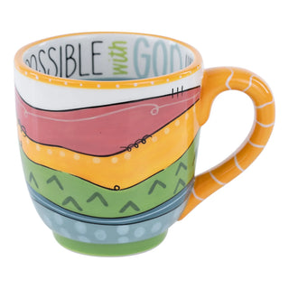 Mug "For Nothing Is Impossible With God Luke 1:37" - Glory Haus