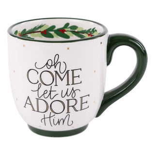 Mug "Oh Come Let Us Adore Him" - Glory Haus