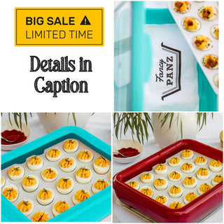 Buy Fancy Panz - 2 in 1 Foil Pan Carrier or Egg Tray by Fancy Panz – Pat's Monograms Buy Fancy Panz - 2 in 1 Foil Pan Carrier or Egg Tray by Fancy Panz – Pat's Monograms