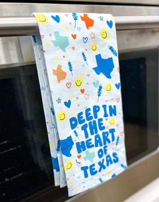Kitchen Towel Deep in the Heart of Texas