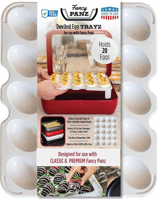 Deviled Egg Inserts Tray - Fancy Panz