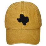 TX Products-Texas Cap yellow washed