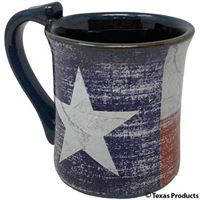 Texas Products- Glazed Texas Flag Mug