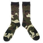 Socks Texas Block Socks Green Camo