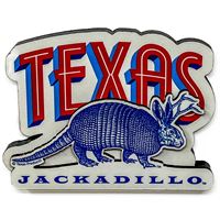 Magnets Texas Jackadillo Wood