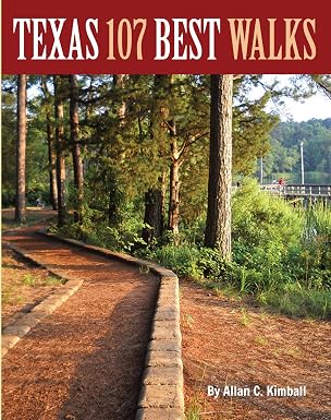 Texas 107 Best Walks - Mini Book