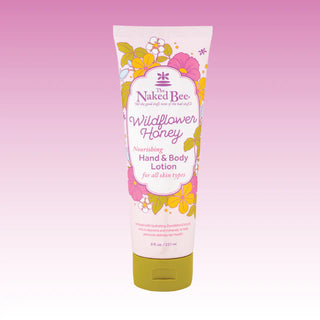 Naked Bee Moisturizing Hand & Body Body Wash  8 oz. Wildflower Honey