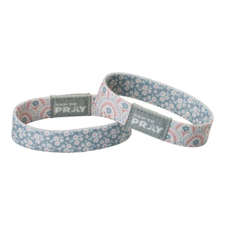 Tap To Pray-Wristband-Boho Bouquet-Medium
