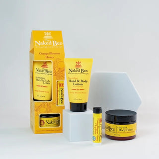 Naked Bee Orange Blossom  Honey Gift Collection