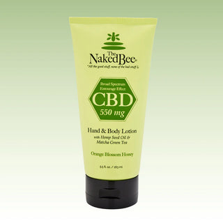 Naked Bee CBD 550 mg Hand & Body Lotion