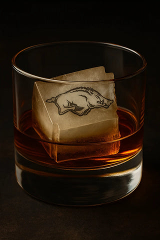 Team Ice - U of Arkansas Collegiate Ice Cube Molding Tray