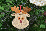 Mr. Bird Rudolph Christmas Cookie