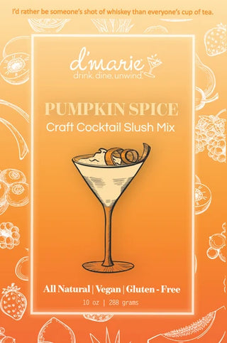 D'Marie - Pumpkin Spice Cocktail Slush Mix 10 oz