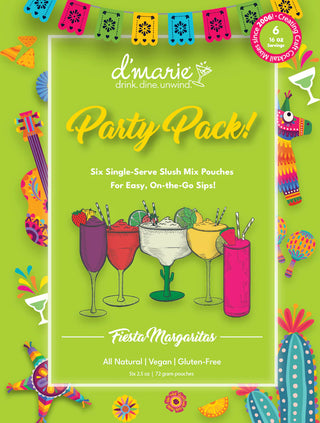 D'Marie Slush Mix Fiesta Margaritas Party Pak