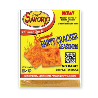 Seasonings for Savory Party Cracker-Flaming Queso