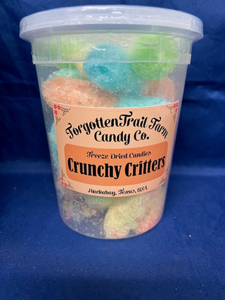 Freeze Dried Crunchy Critters (Sour Gummy Worms)
