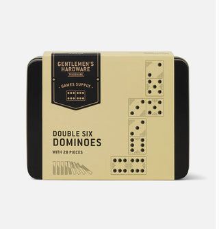 Gentlemen's Hardware Game Double Six Dominoes