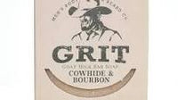 GRIT Cowhide & Bourbon Bar Soap