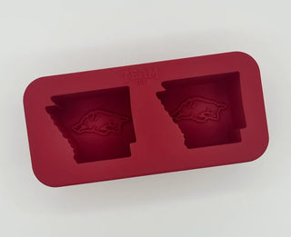 Team Ice - U of Arkansas Collegiate Ice Cube Molding Tray