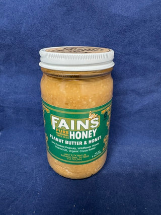Honey-8 oz Fain's Peanut Butter & Honey