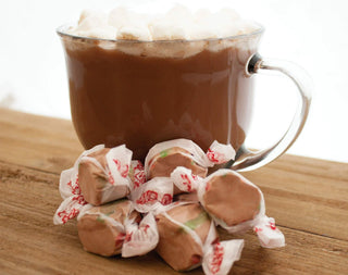 Salt Water Taffy Candy - Hot Chocolate