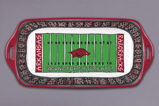 U of Arkansas  Melamine Serving Tray  -  Magnolia Lane