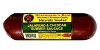Sausage Jalapeno & Cheddar Summer  12 oz Sausage