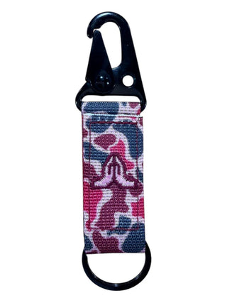 Tap To Pray-Tactical Keychain Pink Camo