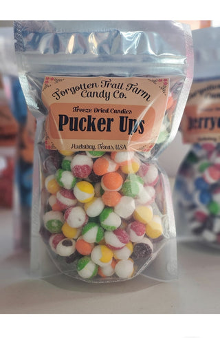 Forgotten Trail Farm Freeze Dried Sour Skittles-Pucker Ups