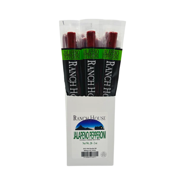 Ranch House Meat Stick 2 oz Jalapeno Pepperoni