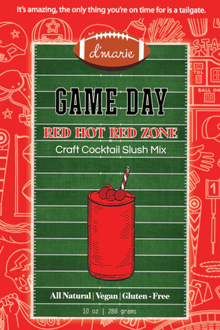 D'Marie Slush Mix Game Day Red Hot Red Zone