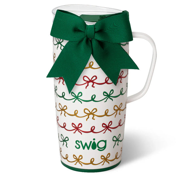 Swig 22 oz. Christmas Bows