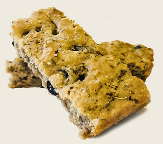 Soberdough Brew Bread - Herb & Olive Focaccia