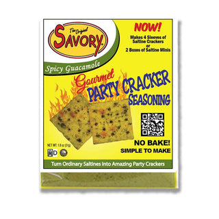 Seasonings for Savory Party Cracker-Spicy Guacamole