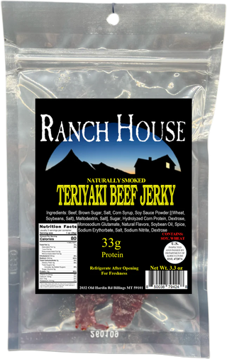 Ranch House Teriyaki Beef Jerky